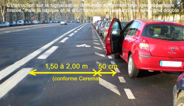 Bande cyclable conforme 1